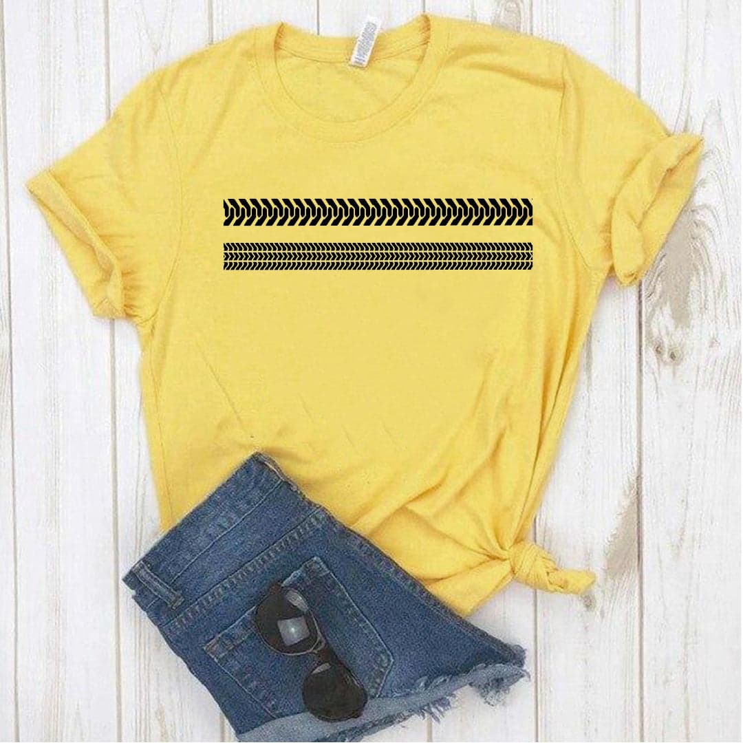 Camisa estampada  tipo T-shirt LINEA LLANTA BICICLETA — foto 1