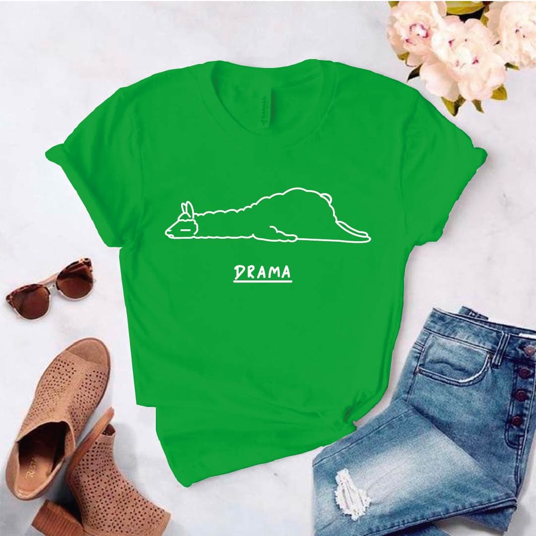 Camiseta estampada tipo T- shirt El drama Llama — foto 5