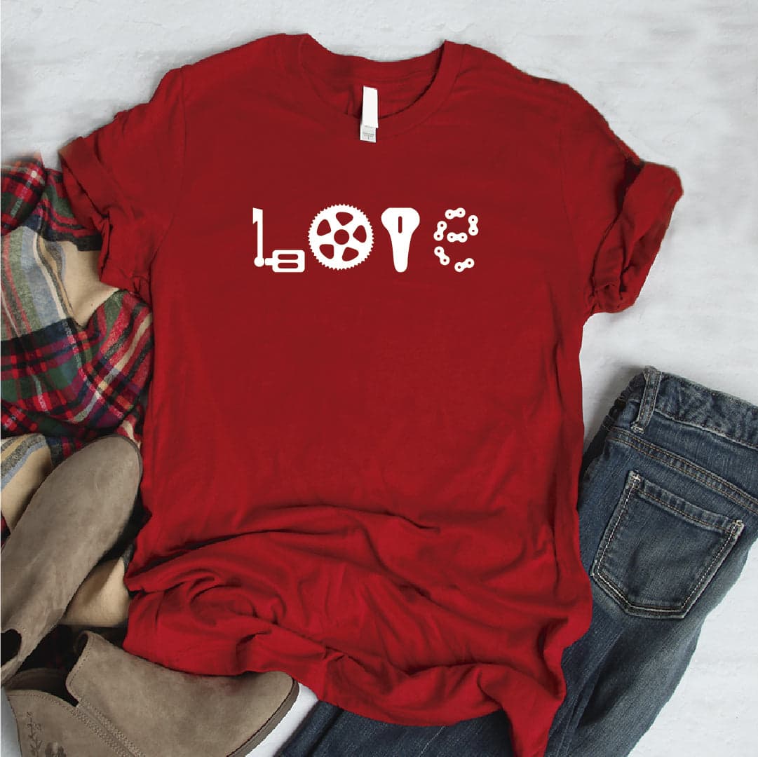 Camisa estampada  tipo T-shirt Love Bicicleta (con piezas de bici) — foto 7