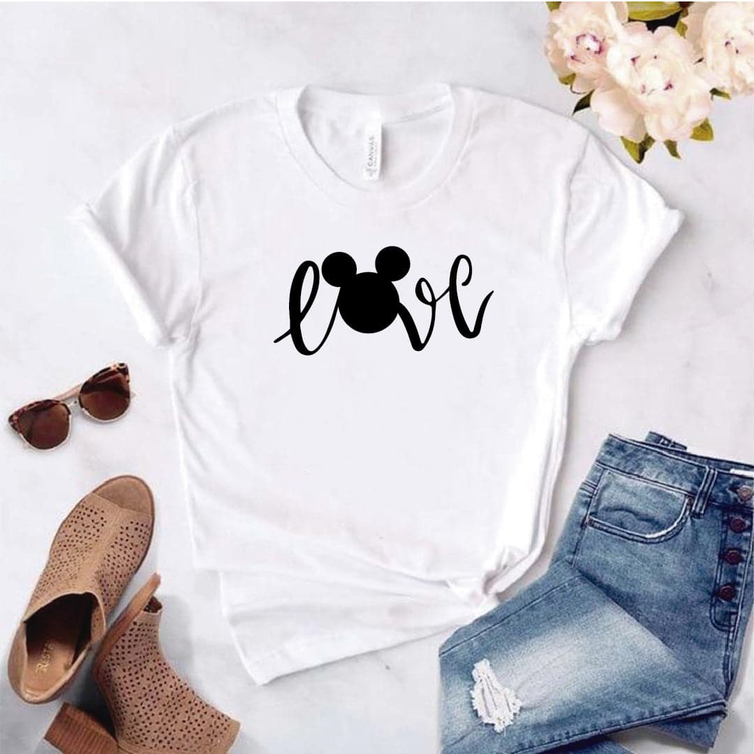 Camisa estampada tipo T- shirt LOVE MIKEY — foto 8