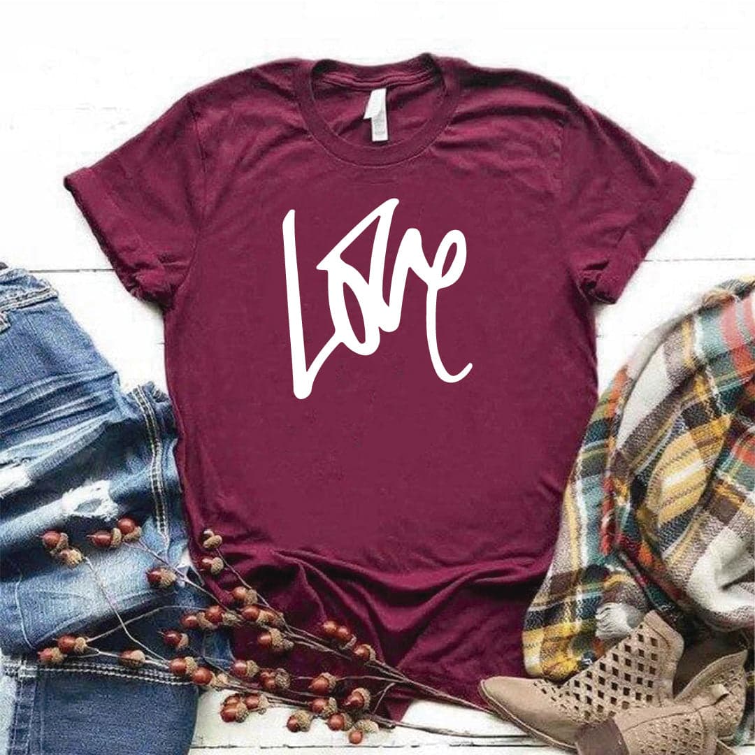 Camiseta estampada Tshirt  love grande — foto 3