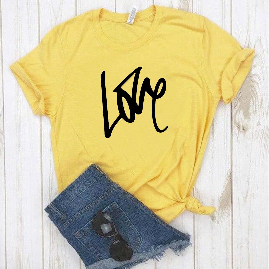 Camiseta estampada Tshirt  love grande — foto 1