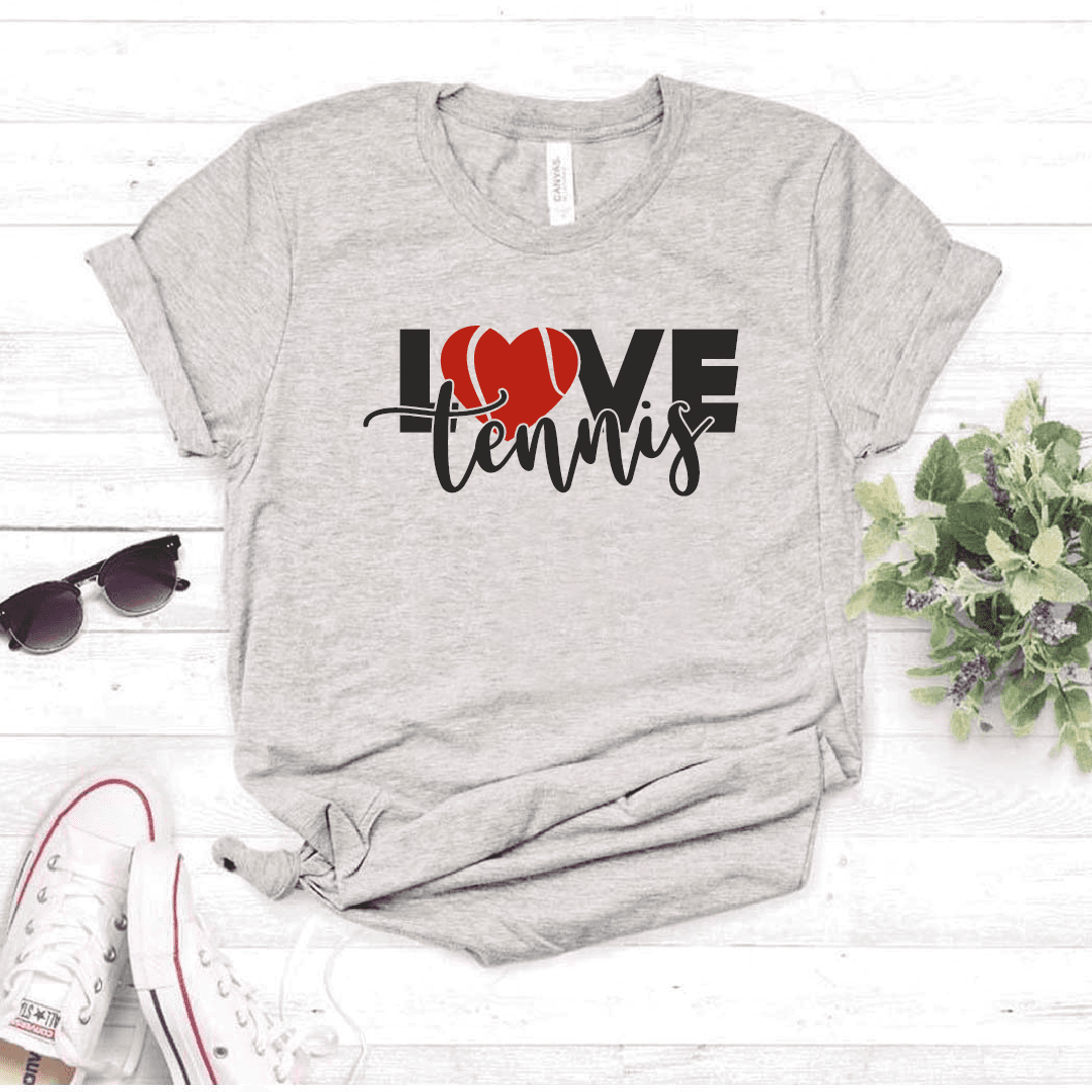 Camiseta estampada tipo T-shirt LOVE TENNIS (DEPORTES) (DAMA) — foto 8