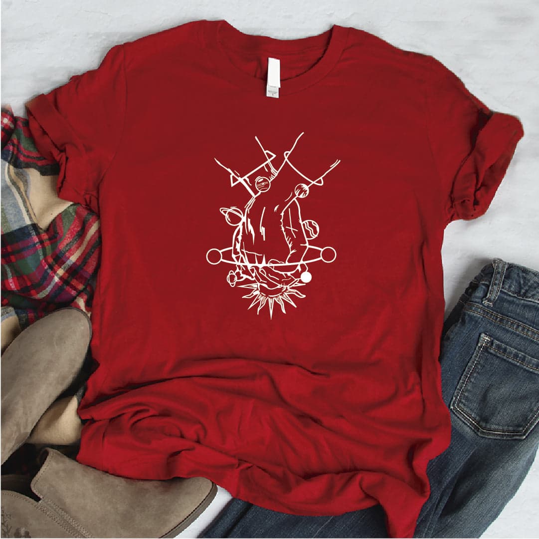 Camisa estampada  tipo T-shirt  MANOS SISTEMA SOLAR — foto 7