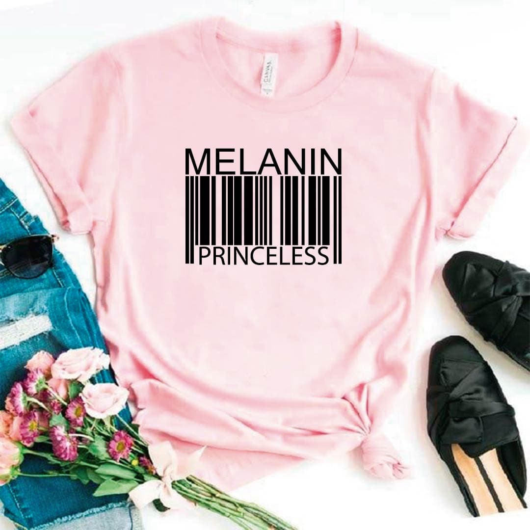 Camisa estampada tipo T-shirt Código de barras Melanin Priceless — foto 6