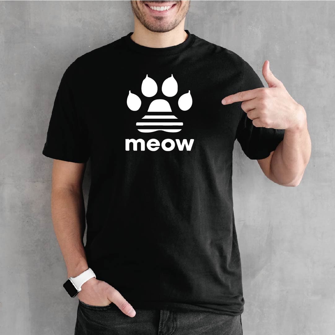 Camisa estampada tipo T- shirt MEOW PATA ADIDAS (HOMBRE) — foto 1
