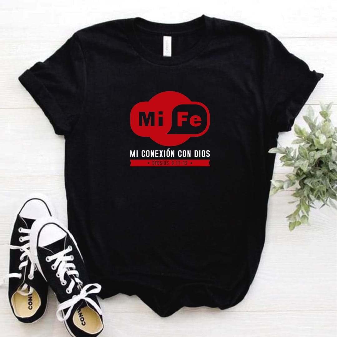 Camisa estampada tipo T- shirt MI FE (WI FI) — foto 2