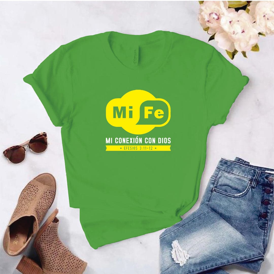 Camisa estampada tipo T- shirt MI FE (WI FI) — foto 4