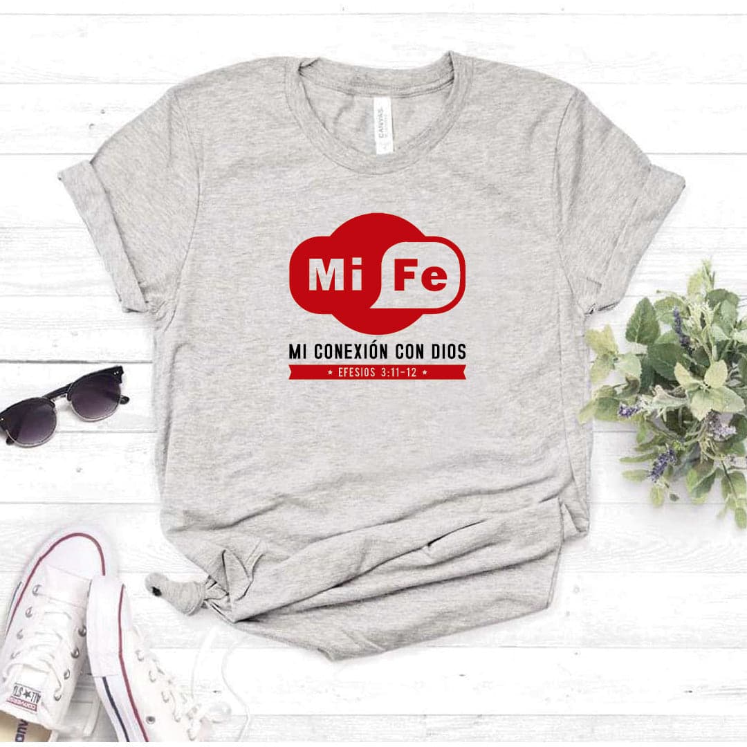 Camisa estampada tipo T- shirt MI FE (WI FI) — foto 7