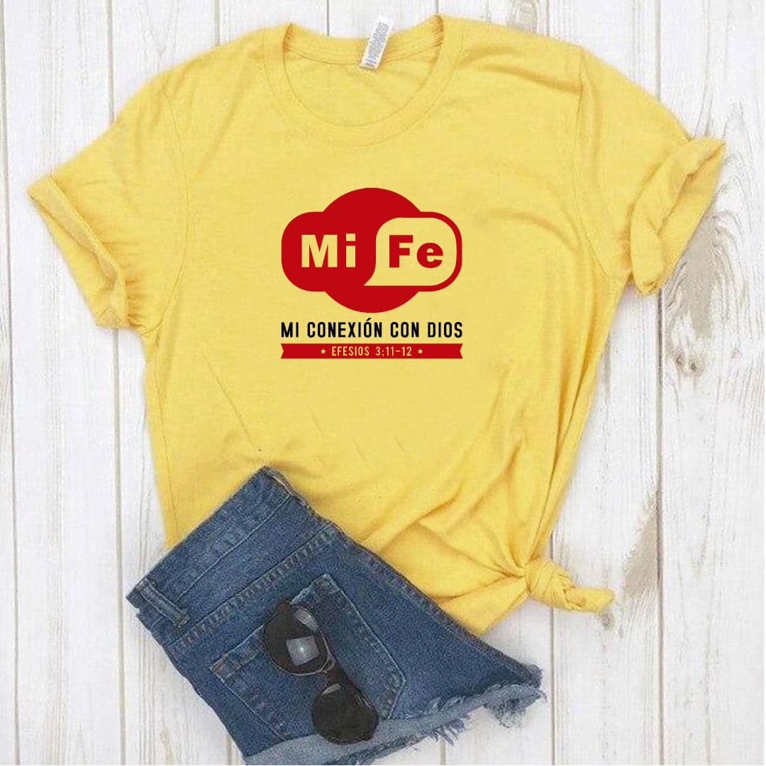 Camisa estampada tipo T- shirt MI FE (WI FI) — foto 1