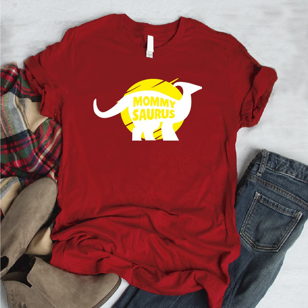 Camisa estampada tipo T- shirt MOMMYSAURUS — foto 3