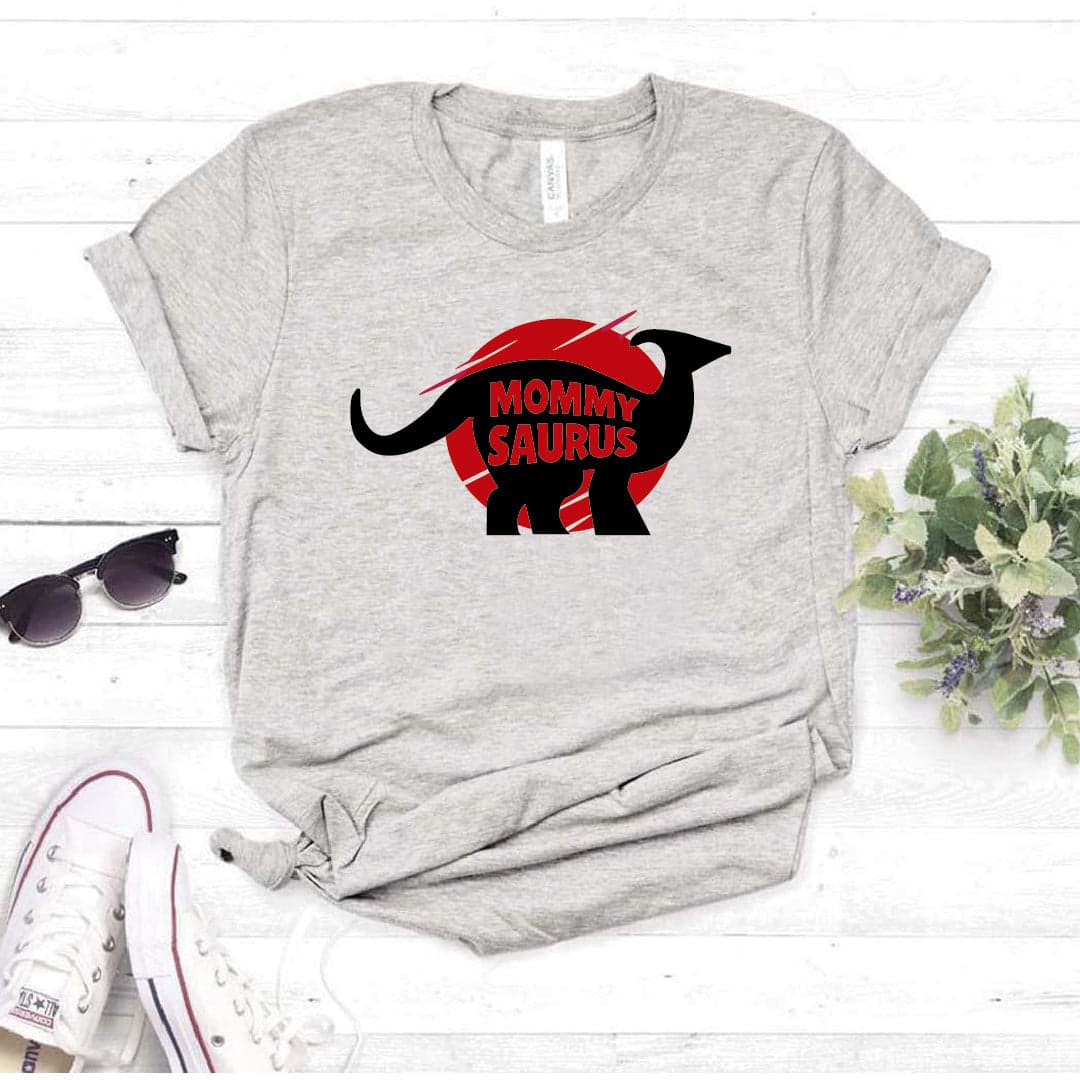 Camisa estampada tipo T- shirt MOMMYSAURUS — foto 1