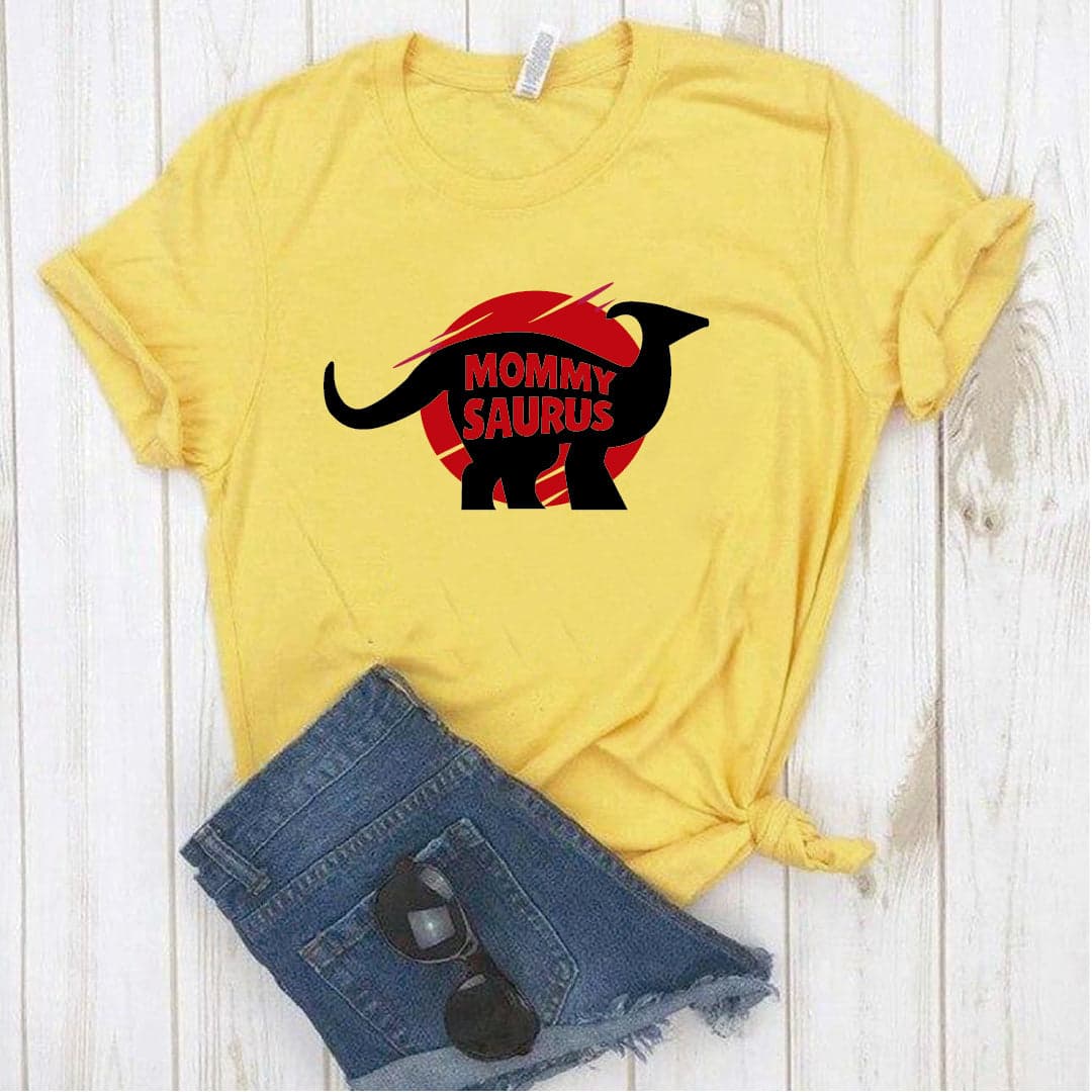 Camisa estampada tipo T- shirt MOMMYSAURUS — foto 2