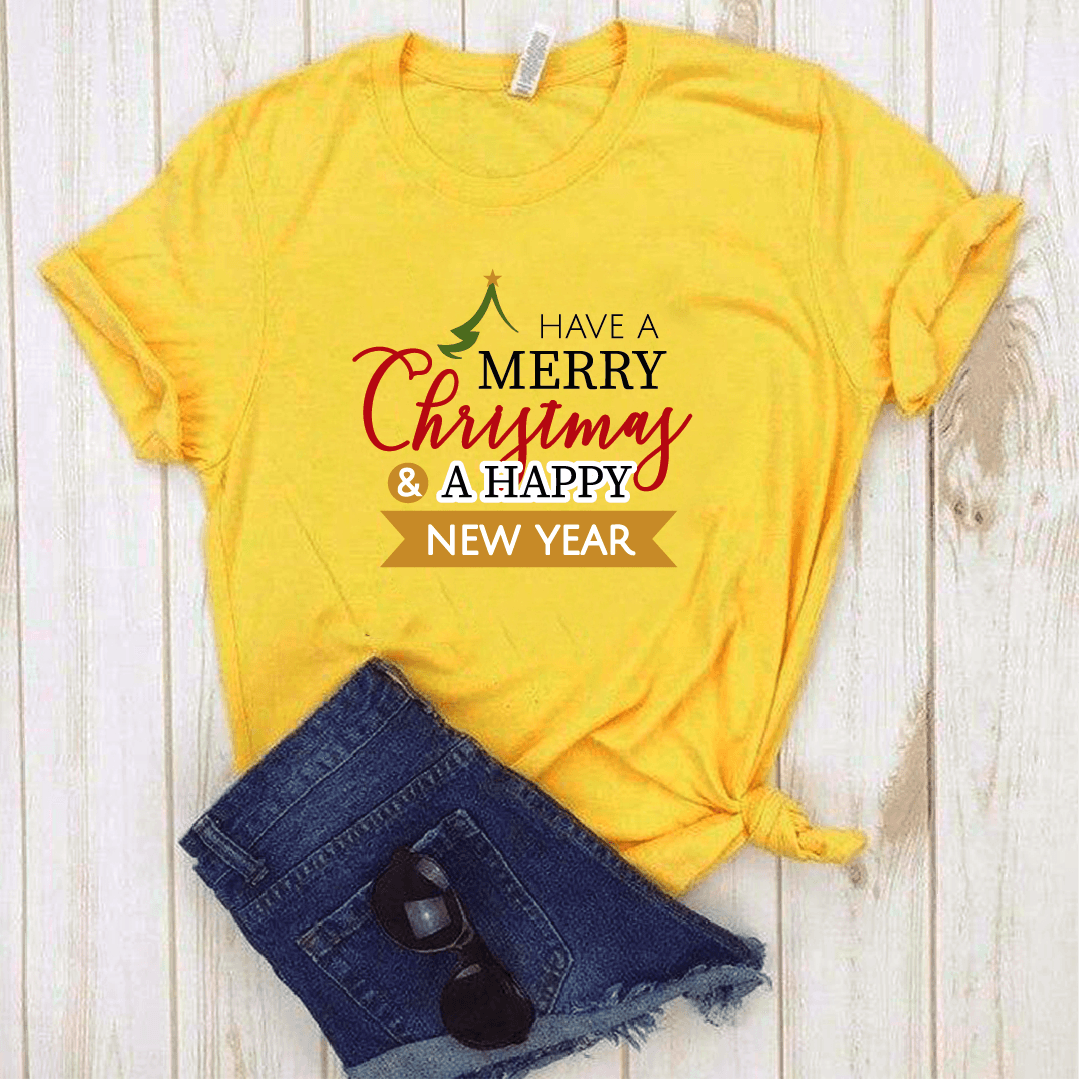 Camisa estampada tipo T-shirt (NAVIDAD) Have a merry christmas 2 — foto 3