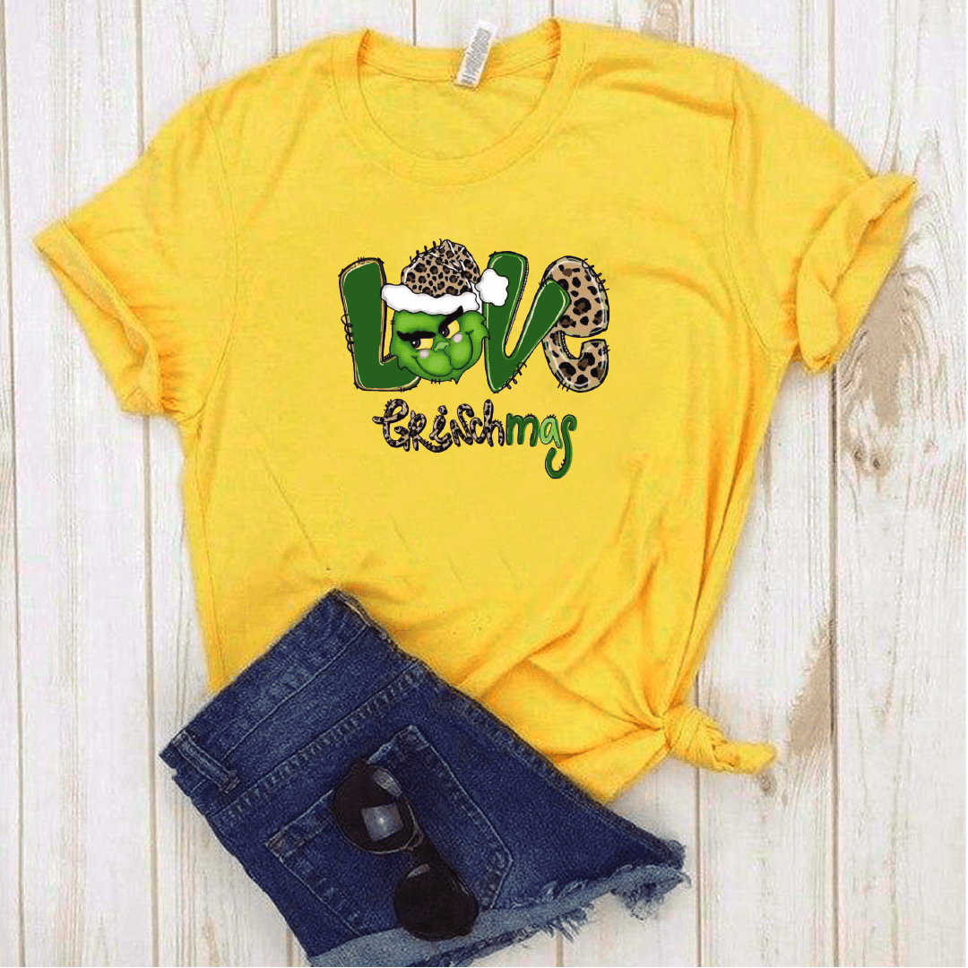 Camisa estampada tipo T-shirt (NAVIDAD) Love grinchmas — foto 3