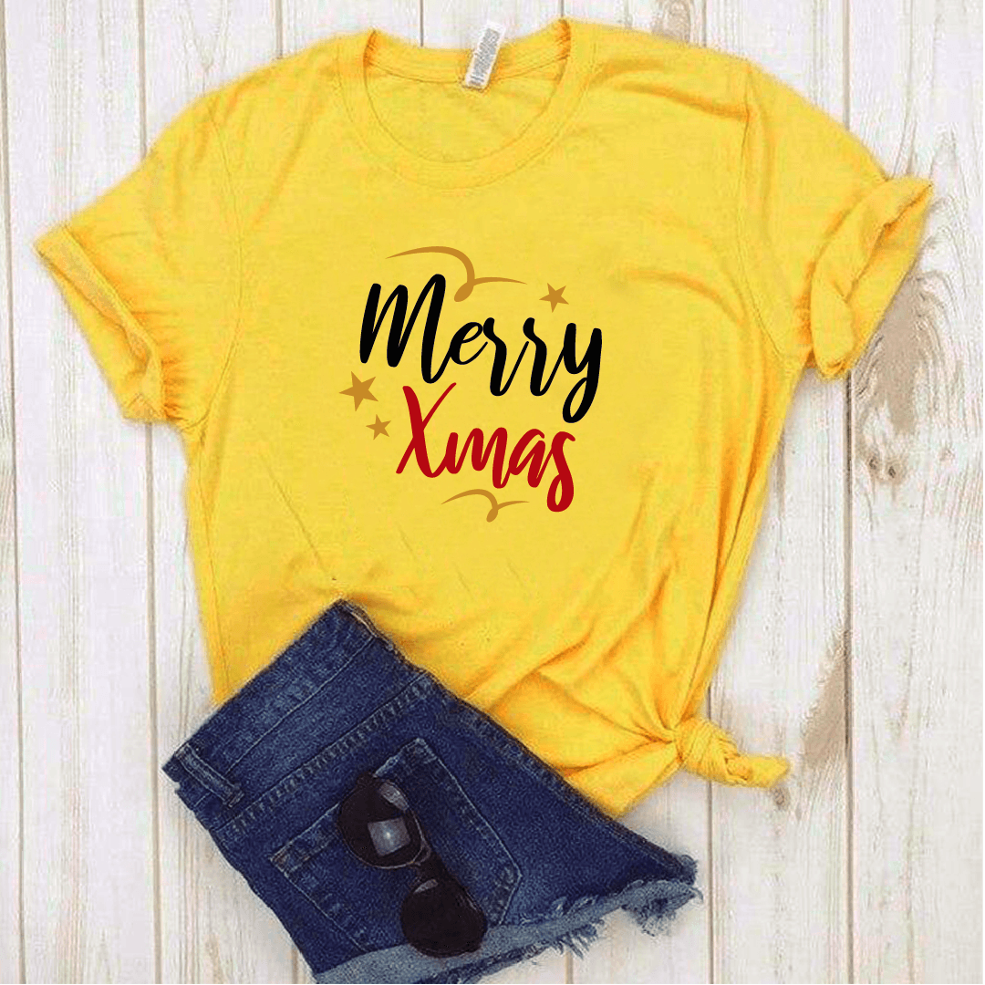 Camisa estampada tipo T-shirt (NAVIDAD) Merry xmas — foto 2