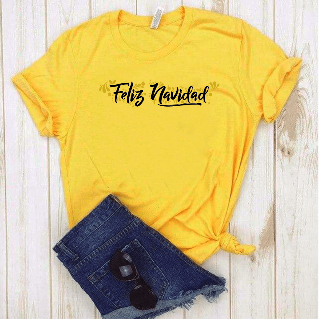 Camisa estampada tipo T-shirt (NAVIDAD) Feliz navidad 5 — foto 3