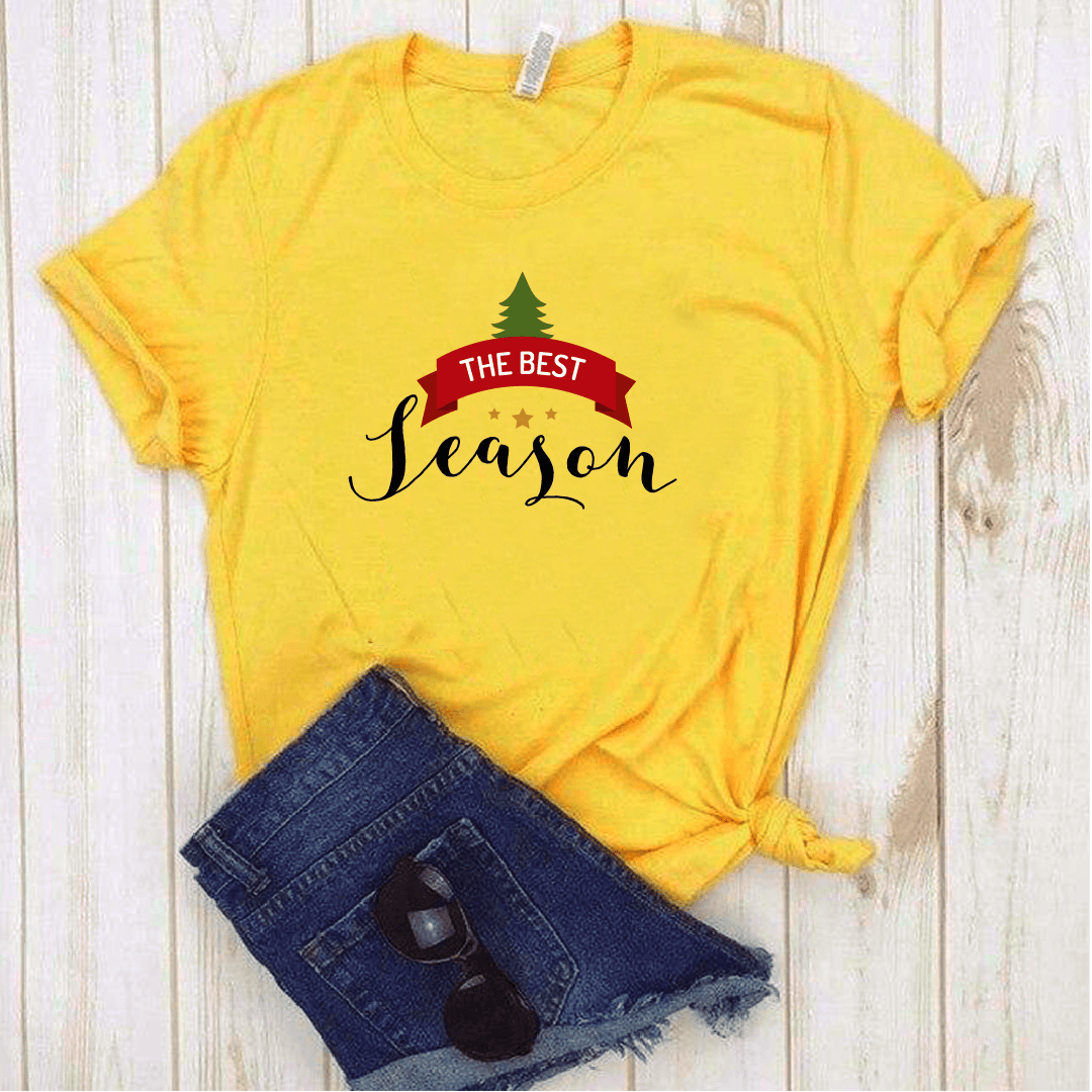 Camisa estampada tipo T-shirt (NAVIDAD) The best season — foto 3