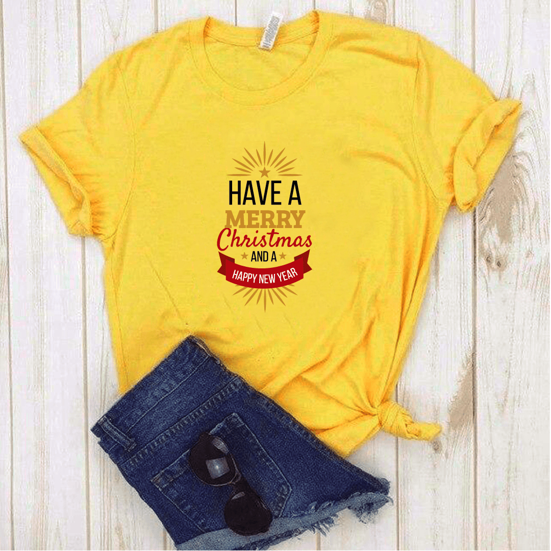 Camisa estampada tipo T-shirt (NAVIDAD) Have a merry christmas 3 — foto 3