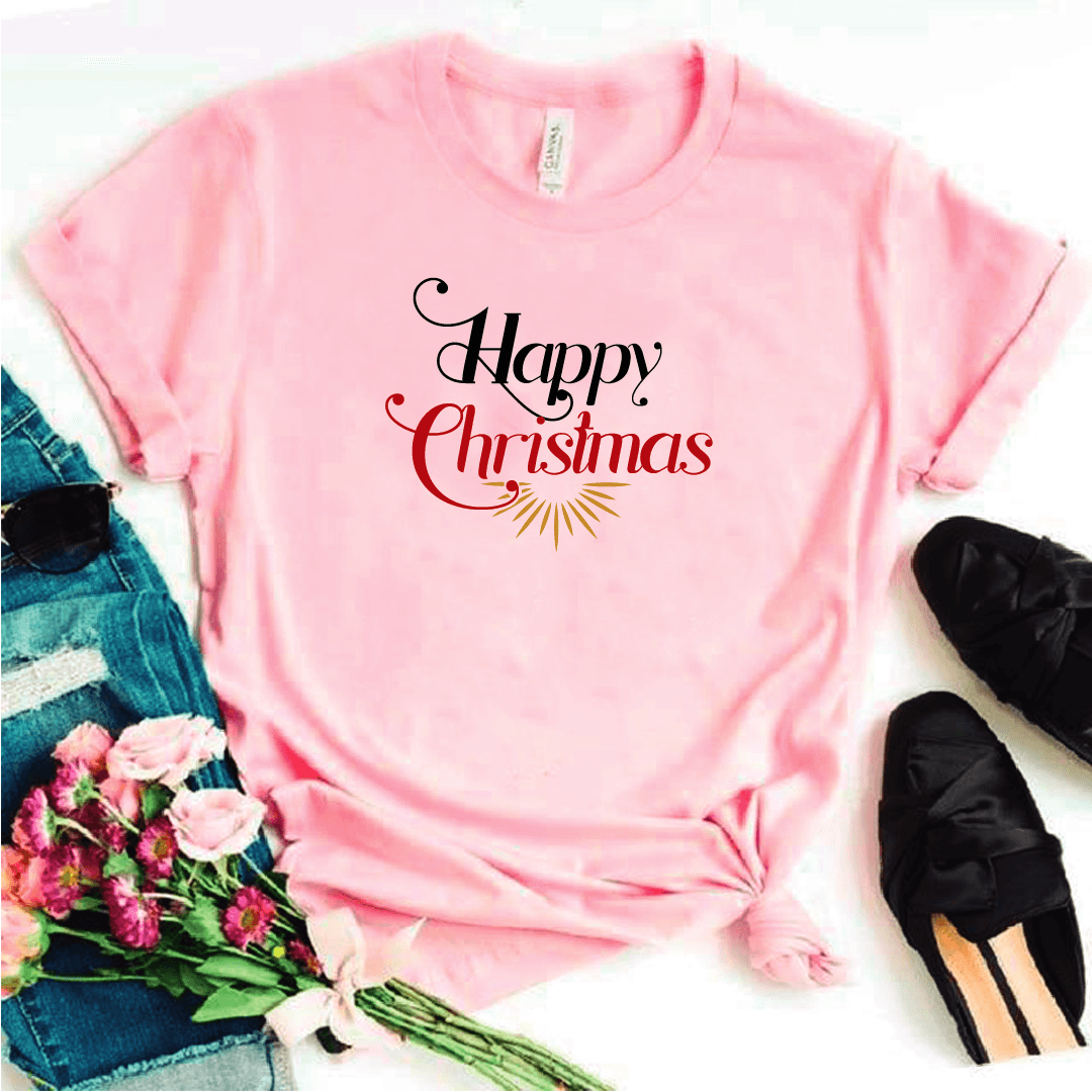 Camisa estampada tipo T-shirt (NAVIDAD) Happy Christmas — foto 3