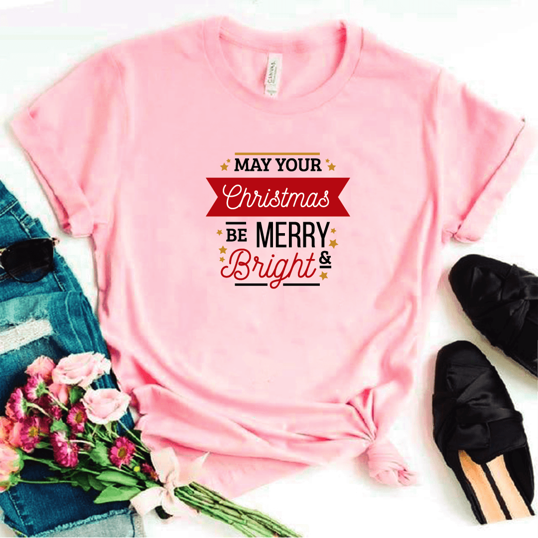 Camisa estampada tipo T-shirt (NAVIDAD) May your christmas — foto 3