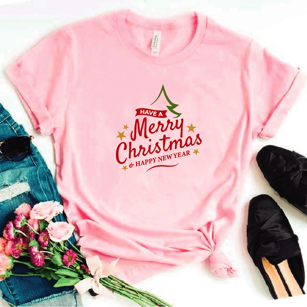 Camisa estampada tipo T-shirt (NAVIDAD) Have a merry christmas — foto 4