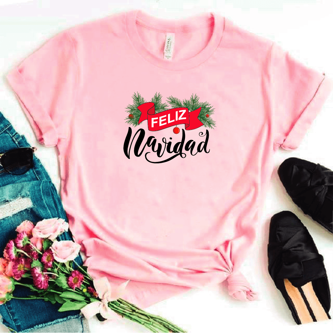 Camisa estampada tipo T-shirt (NAVIDAD) Feliz navidad 4 — foto 4