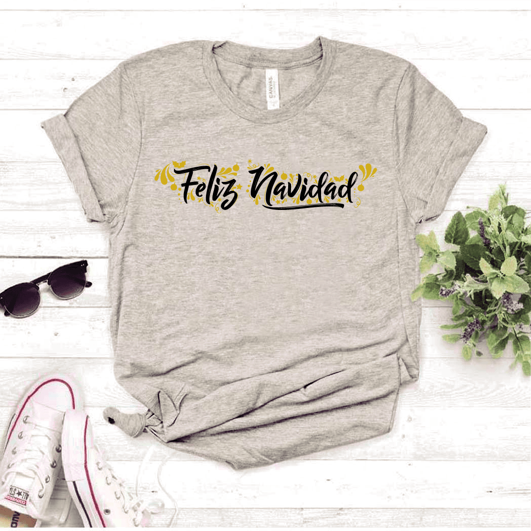 Camisa estampada tipo T-shirt (NAVIDAD) Feliz navidad 5 — foto 5