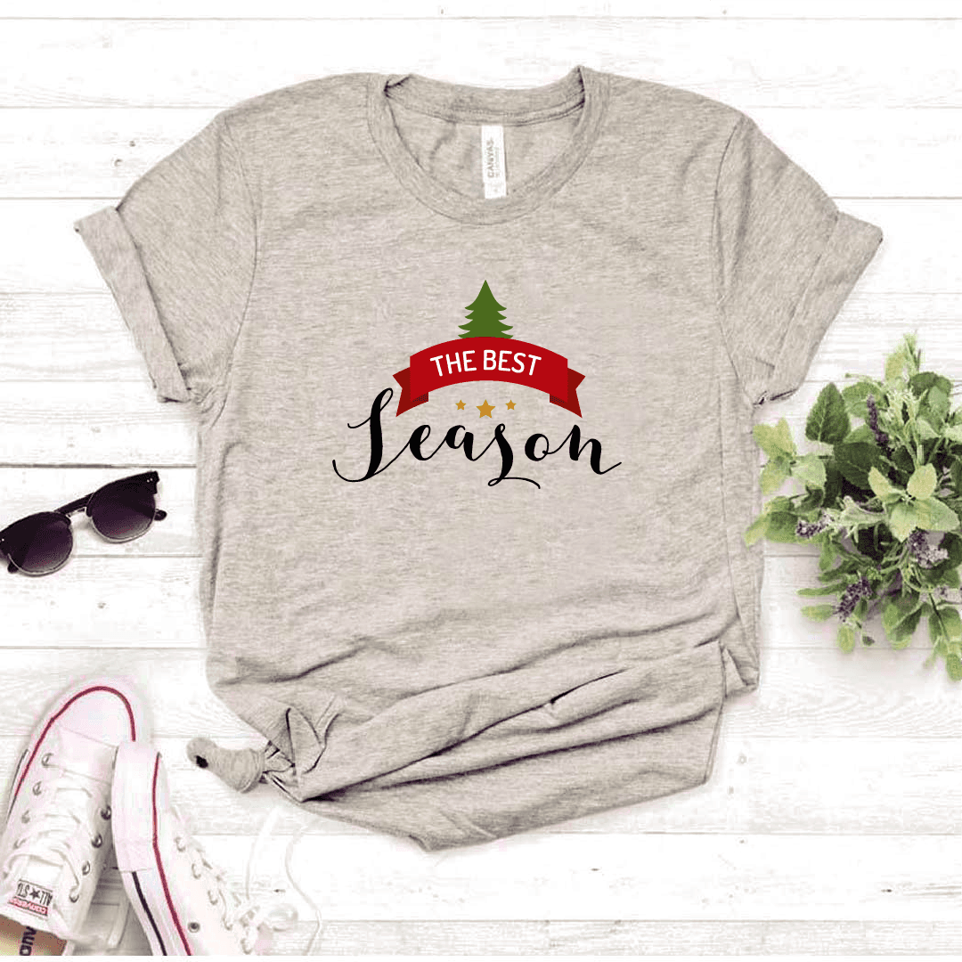 Camisa estampada tipo T-shirt (NAVIDAD) The best season — foto 7