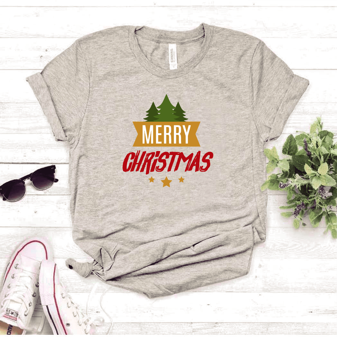Camisa estampada tipo T-shirt (NAVIDAD) Merry Christmas — foto 5