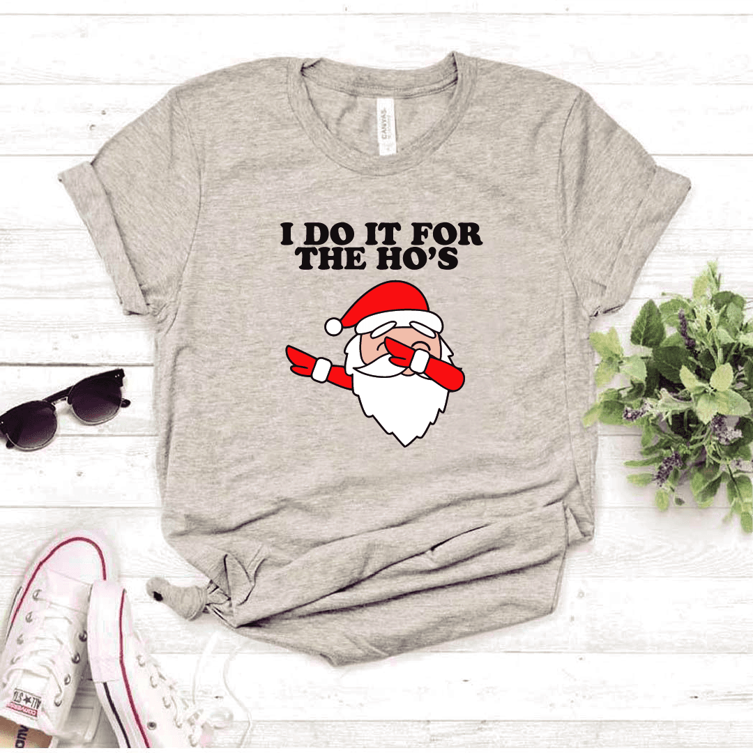Camisa estampada tipo T-shirt (NAVIDAD) I do it for the ho´s — foto 3