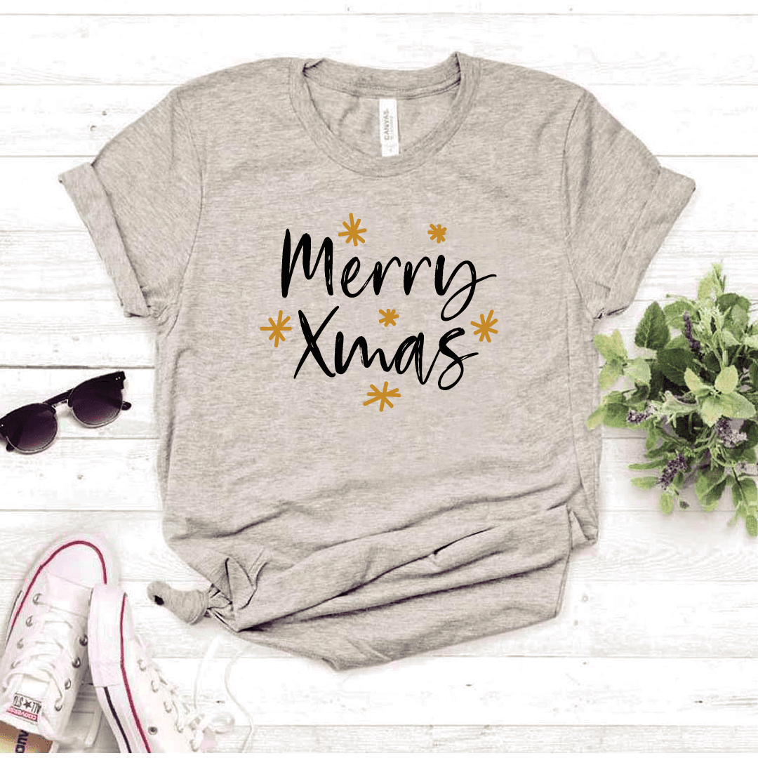 Camisa estampada tipo T-shirt (NAVIDAD) Merry xmas 2 — foto 5