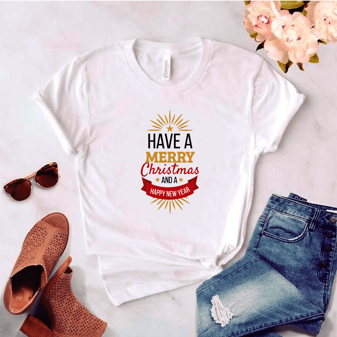 Camisa estampada tipo T-shirt (NAVIDAD) Have a merry christmas 3 — foto 1