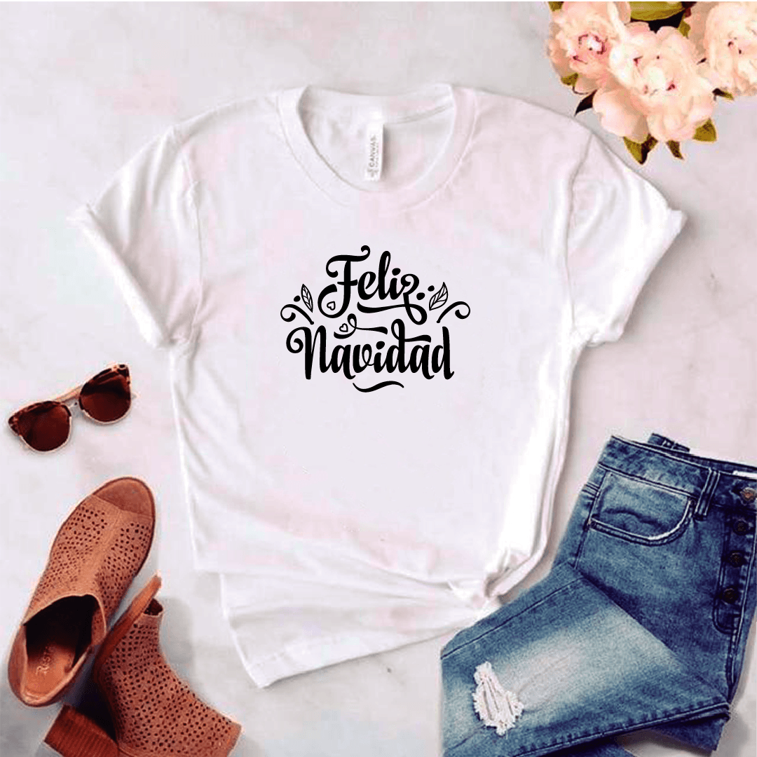 Camisa estampada tipo T-shirt (NAVIDAD) Feliz navidad 2 — foto 1