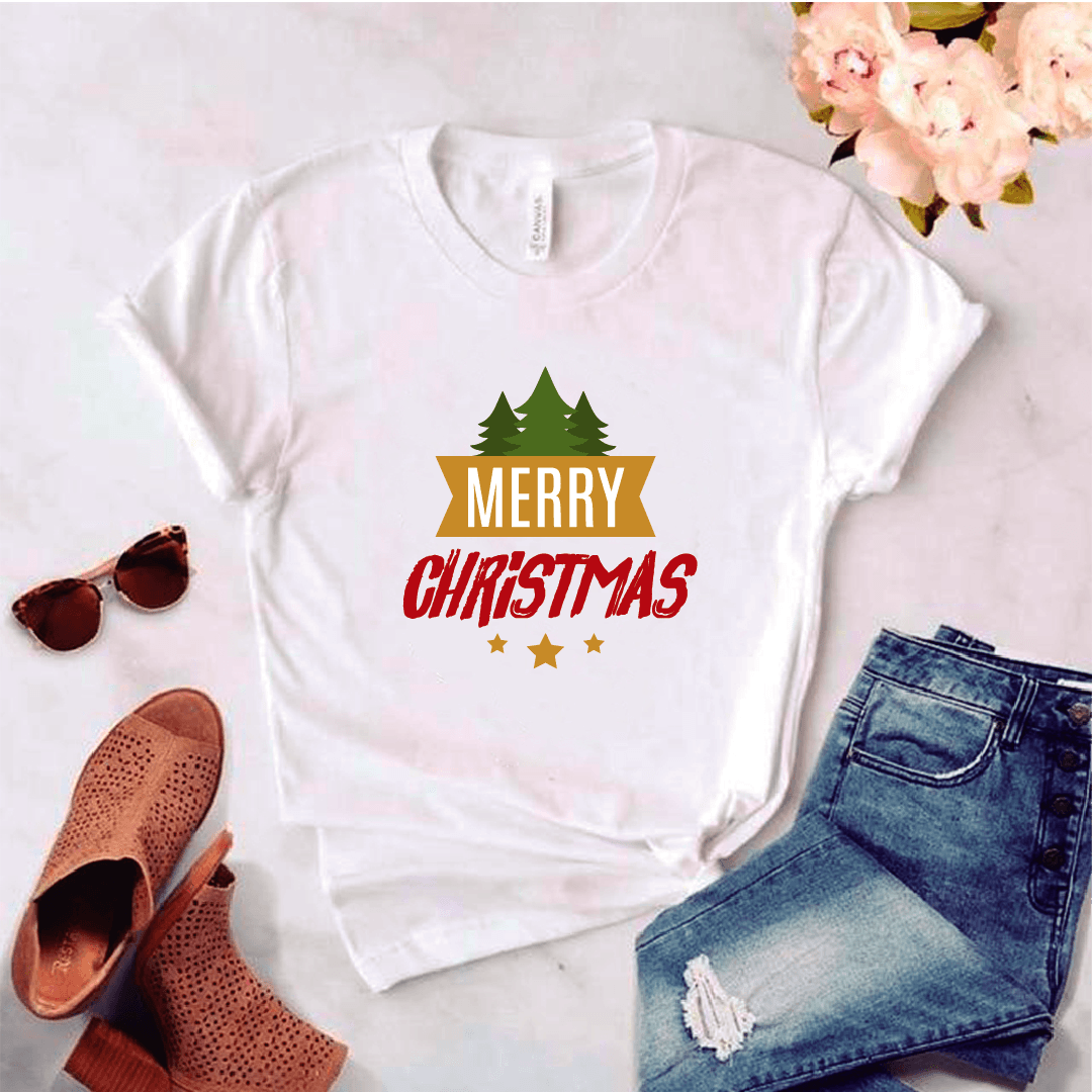 Camisa estampada tipo T-shirt (NAVIDAD) Merry Christmas — foto 1
