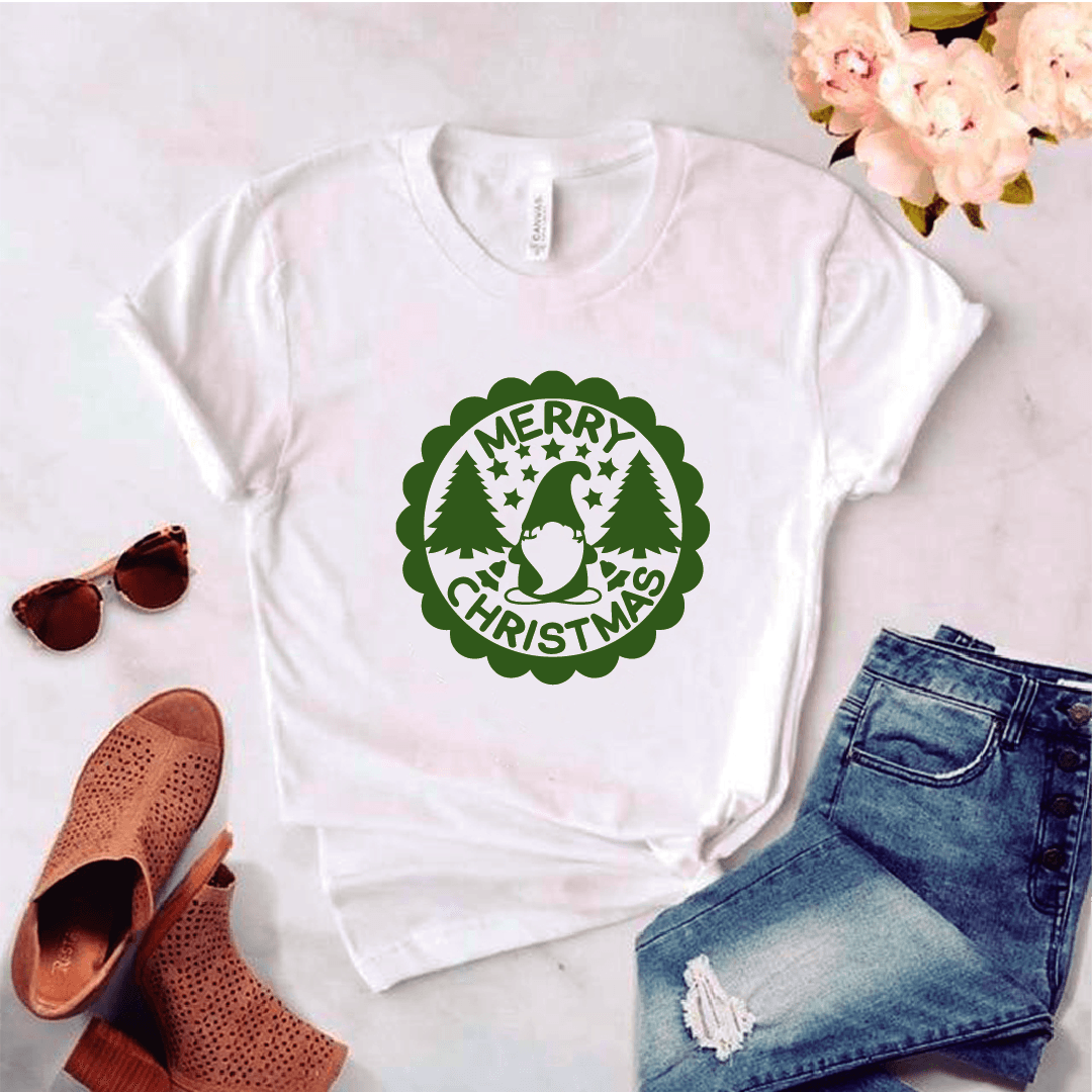 Camisa estampada tipo T-shirt (NAVIDAD) Merry a christmas 4 — foto 4