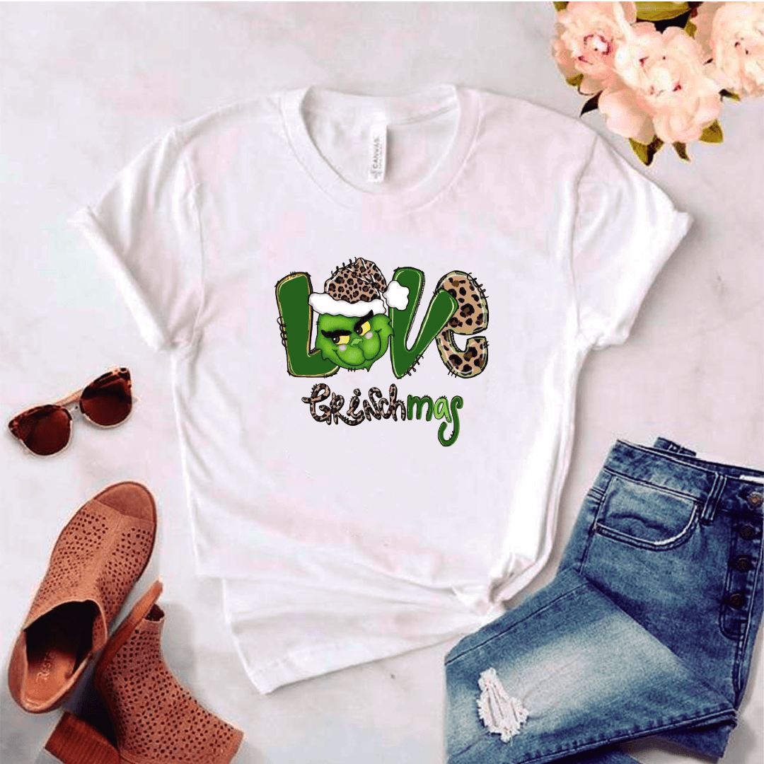 Camisa estampada tipo T-shirt (NAVIDAD) Love grinchmas — foto 1