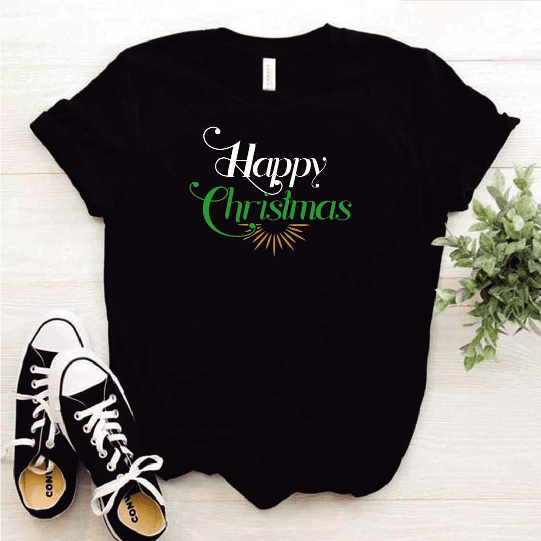 Camisa estampada tipo T-shirt (NAVIDAD) Happy Christmas — foto 5
