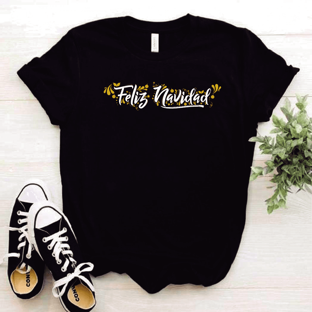 Camisa estampada tipo T-shirt (NAVIDAD) Feliz navidad 5 — foto 2