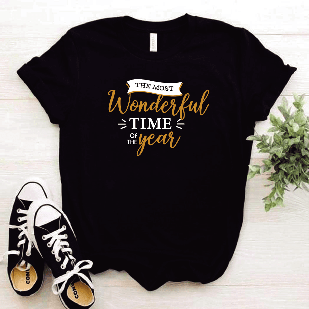 Camisa estampada tipo T-shirt (NAVIDAD) The most wonderful time — foto 3