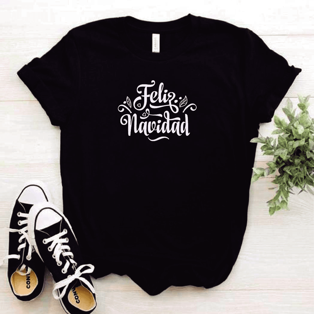 Camisa estampada tipo T-shirt (NAVIDAD) Feliz navidad 2 — foto 2