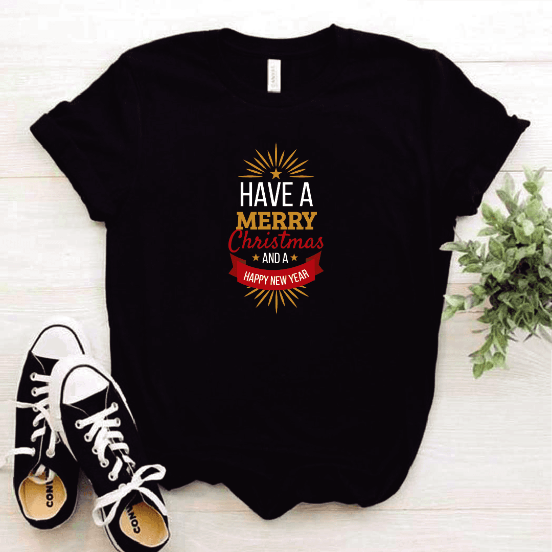 Camisa estampada tipo T-shirt (NAVIDAD) Have a merry christmas 3 — foto 2