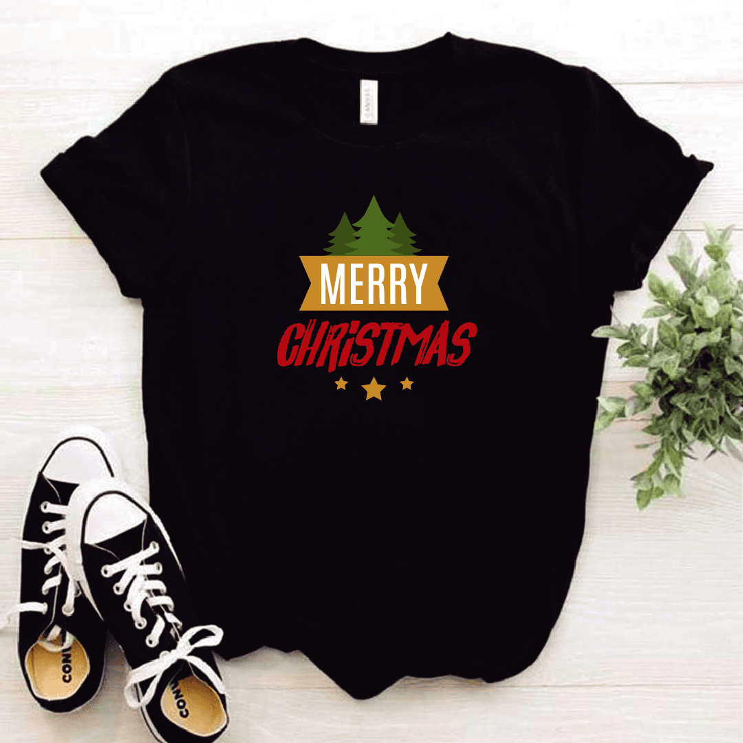 Camisa estampada tipo T-shirt (NAVIDAD) Merry Christmas — foto 2