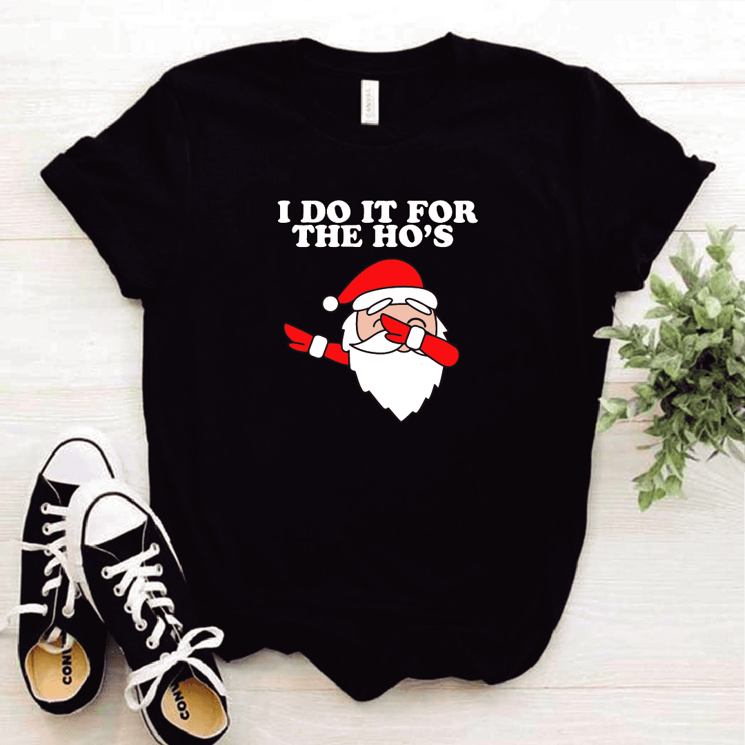 Camisa estampada tipo T-shirt (NAVIDAD) I do it for the ho´s — foto 5