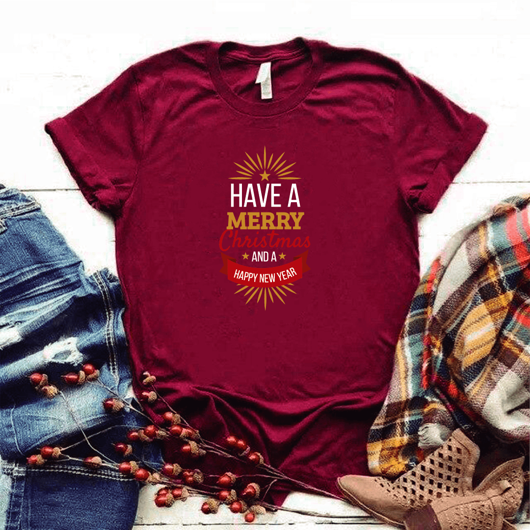 Camisa estampada tipo T-shirt (NAVIDAD) Have a merry christmas 3 — foto 6