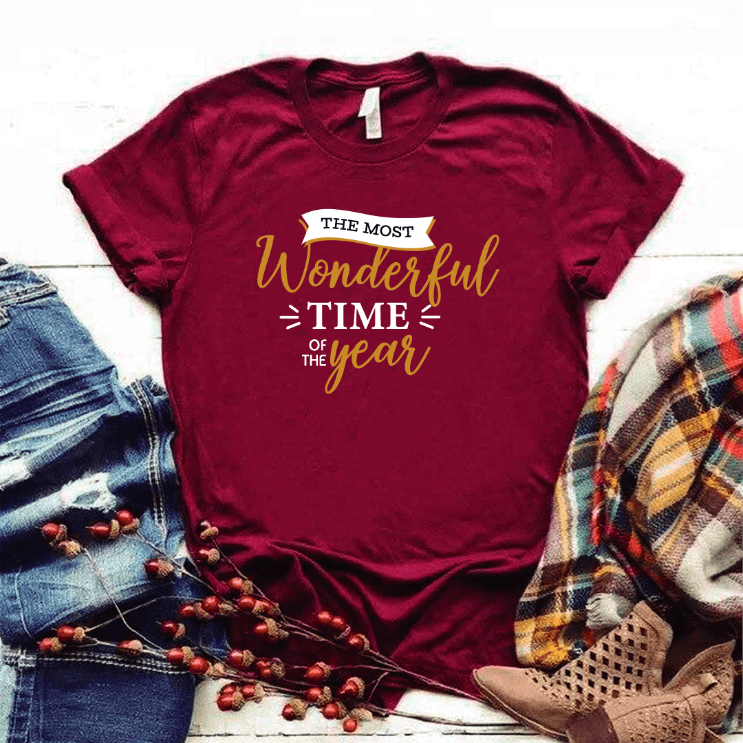 Camisa estampada tipo T-shirt (NAVIDAD) The most wonderful time — foto 6
