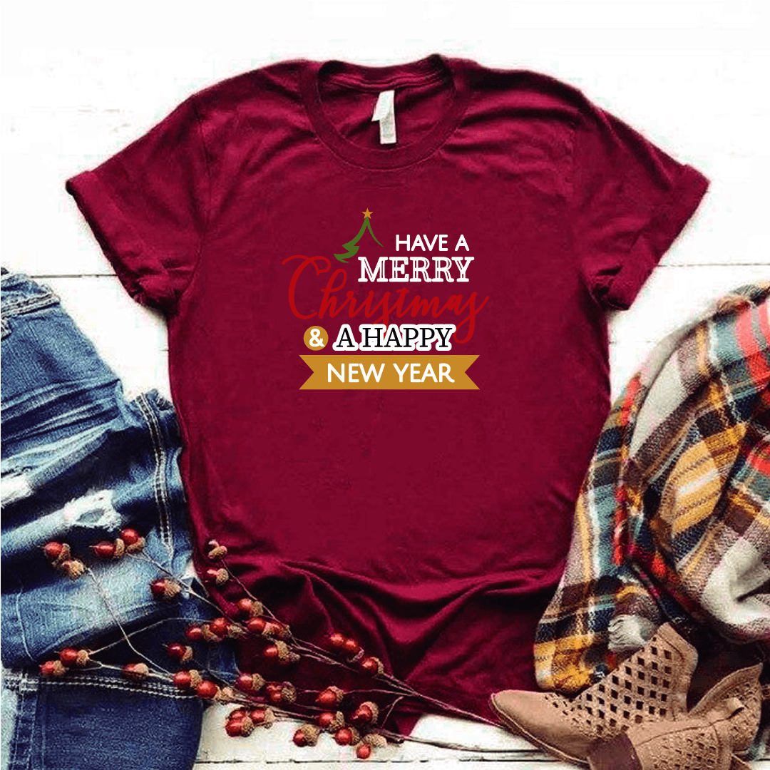 Camisa estampada tipo T-shirt (NAVIDAD) Have a merry christmas 2 — foto 6