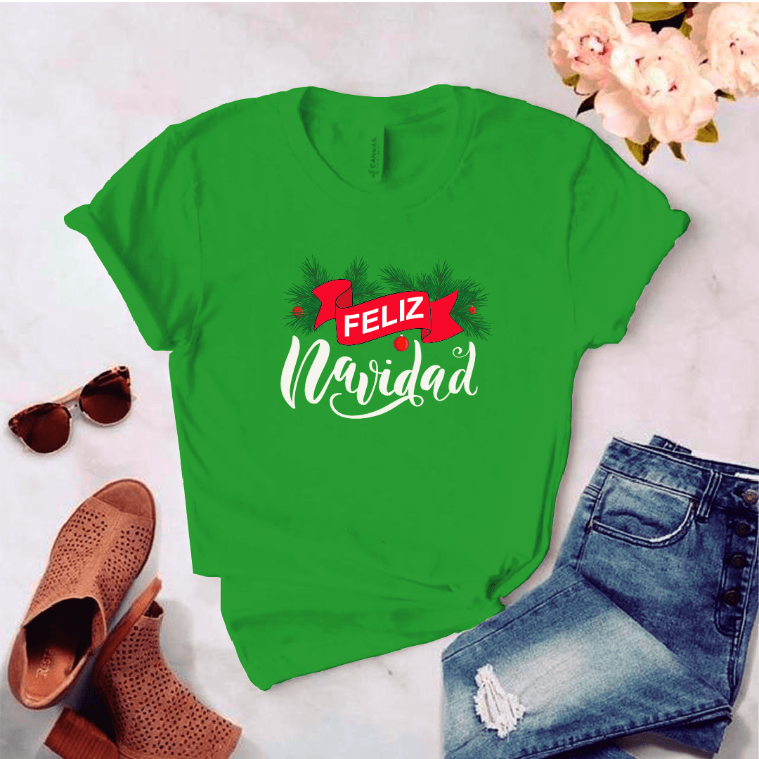 Camisa estampada tipo T-shirt (NAVIDAD) Feliz navidad 4 — foto 7