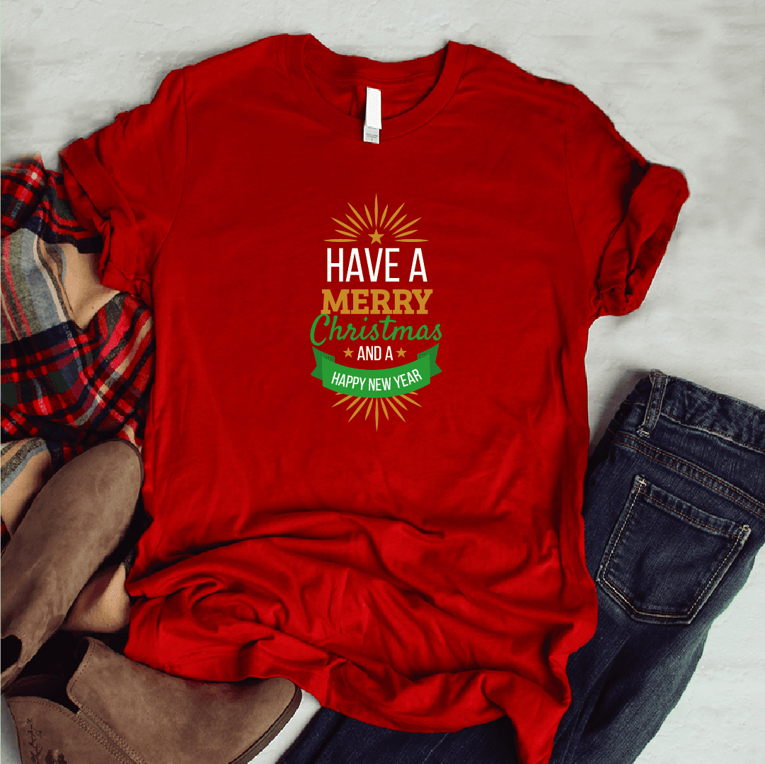 Camisa estampada tipo T-shirt (NAVIDAD) Have a merry christmas 3 — foto 8
