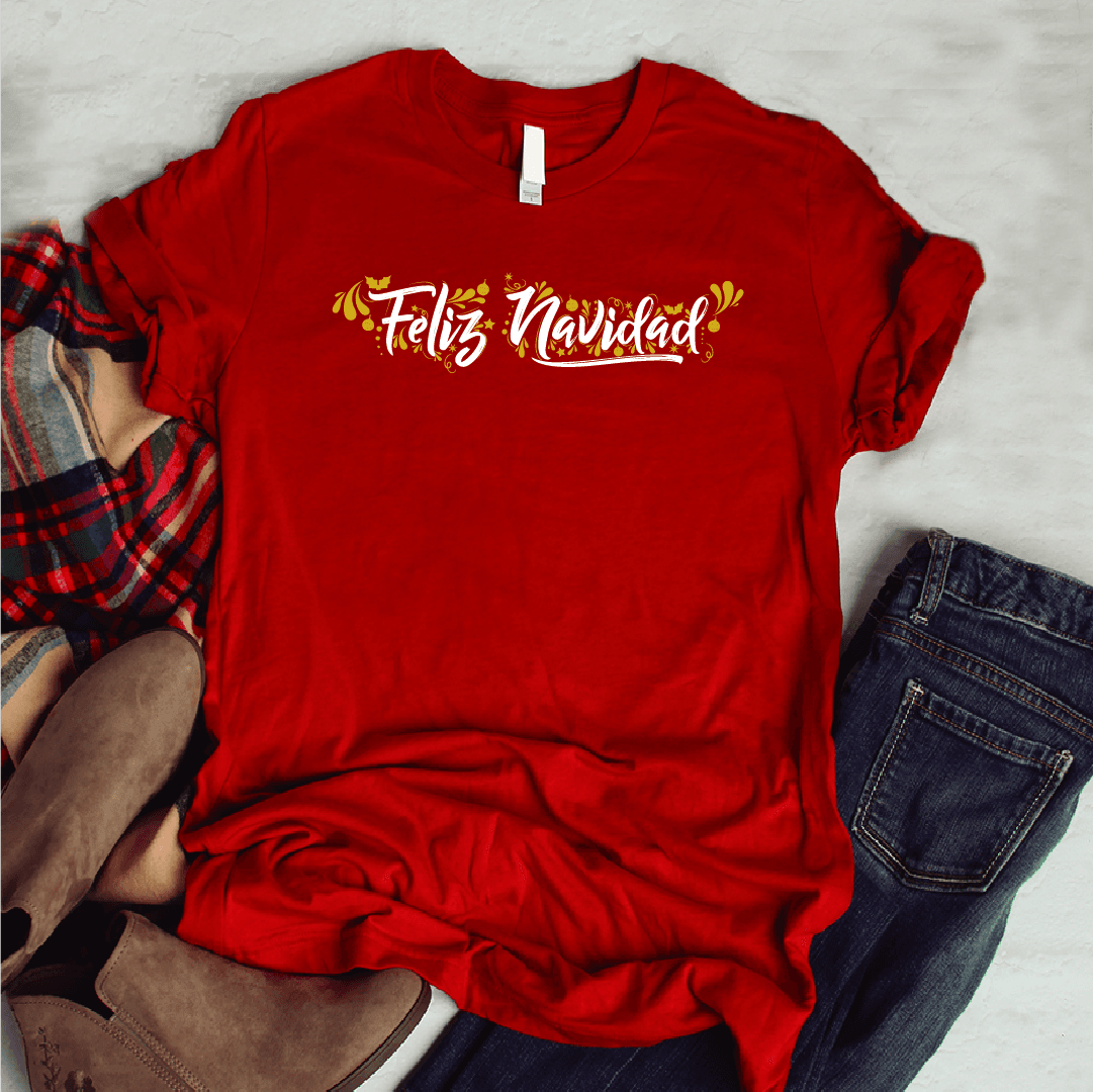 Camisa estampada tipo T-shirt (NAVIDAD) Feliz navidad 5 — foto 8